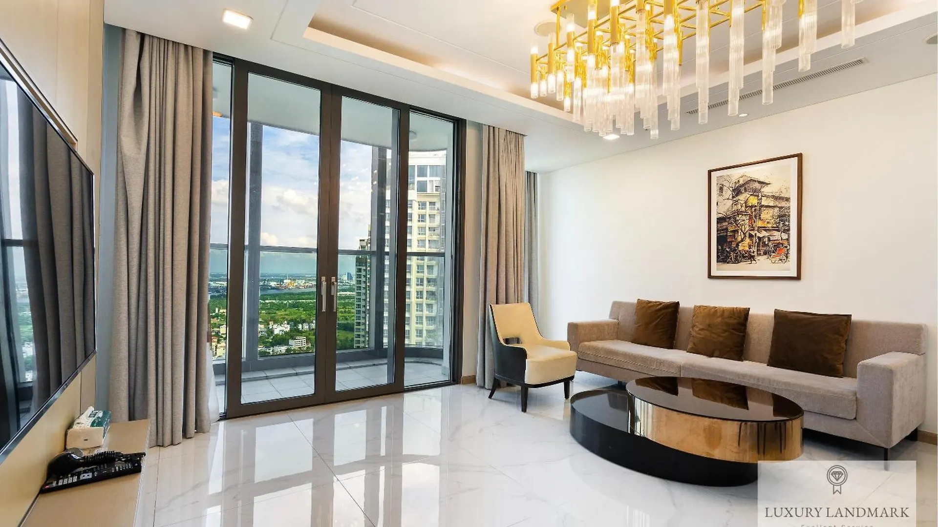 מלון דירות הו צ'י מין סיטי The Signature Landmark 81 - Vinhomes Central Binh Thanh